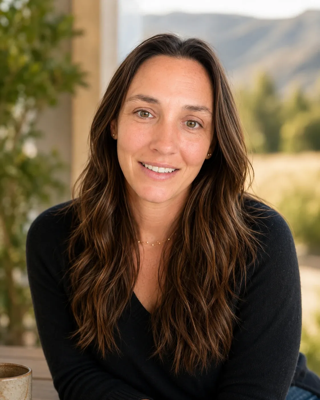 Amanda Dwyer, founder of TradeBuilt, in the Santa Ynez Valley