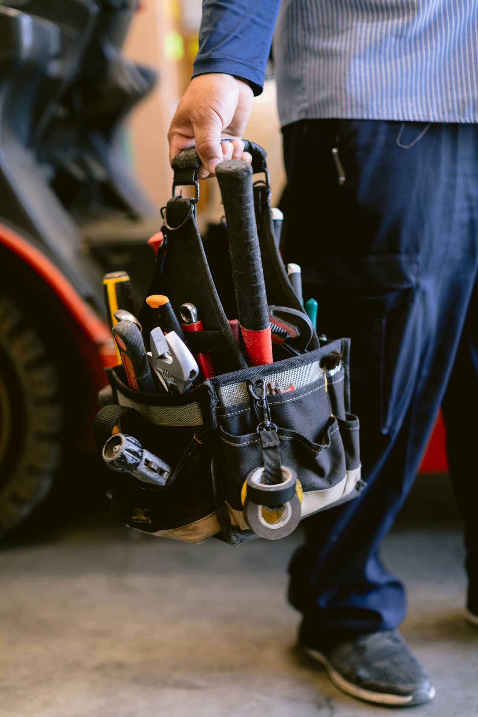 Technician's tool bag — the right tools for every content and social media job